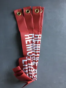 REMOVE BEFORE FLIGHT STREAMER 24" Long x 3" Wide PACK OF 4